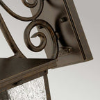 Außen-Wandleuchte Trellis (bronzefarben) 1x - Elstead Lighting