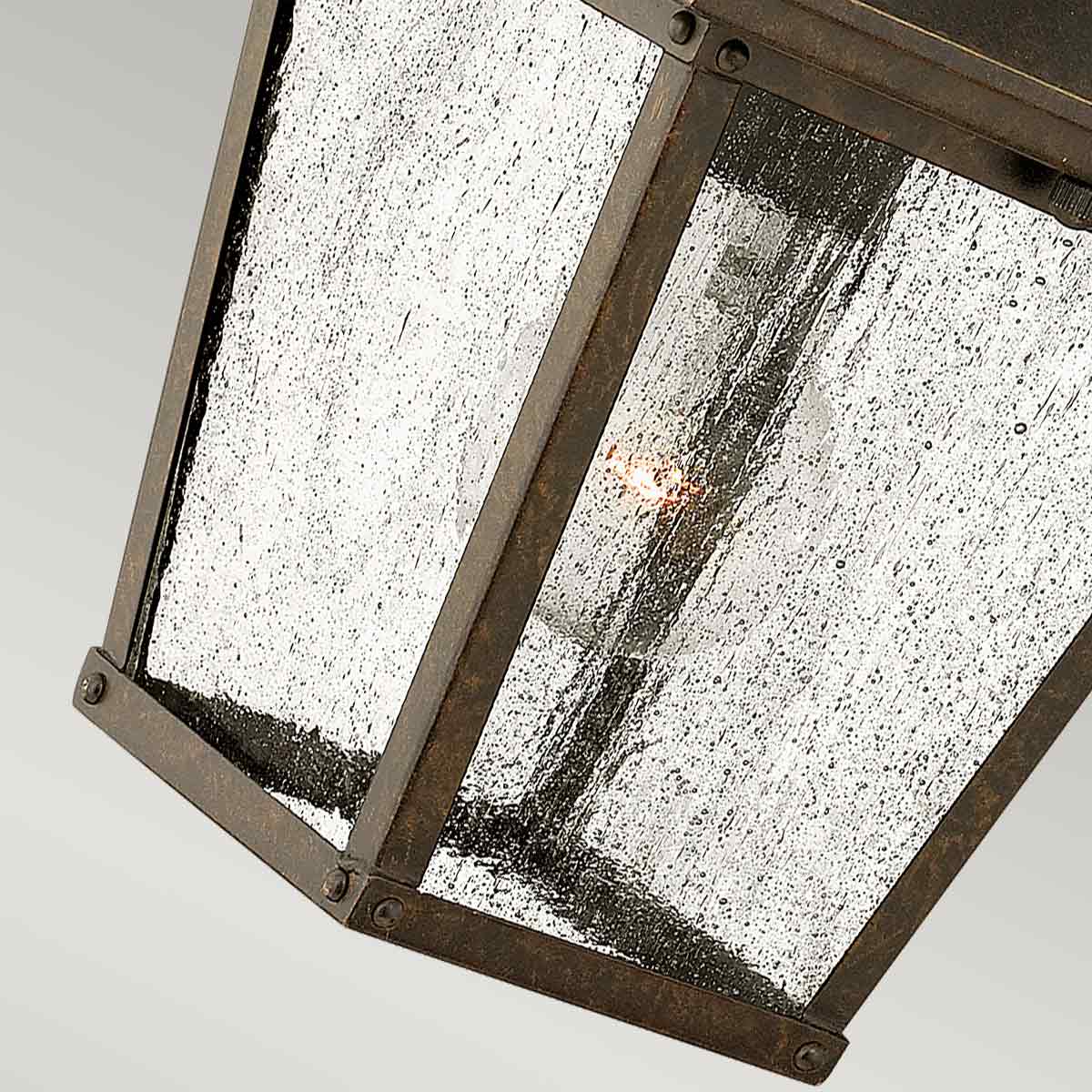 Außen-Wandleuchte Trellis (bronzefarben) 1x - Elstead Lighting