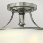 Deckenleuchte Truman (Nickel) 3x - Elstead Lighting