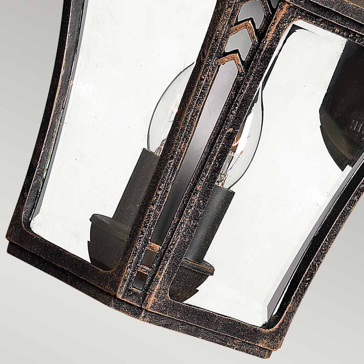Außen-Wandleuchte Wabash (Mocha) 2x - Elstead Lighting