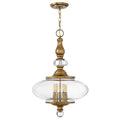 Pendelleuchte Wexley (messingfarben) 5x - Elstead Lighting