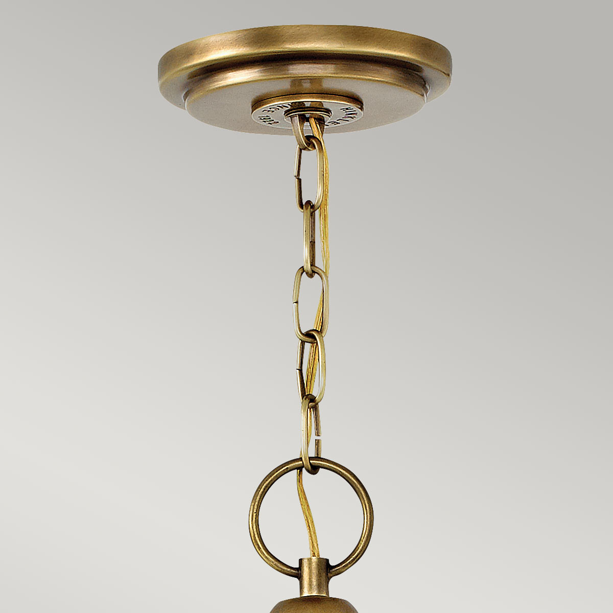 Pendelleuchte Wexley (messingfarben) 5x - Elstead Lighting