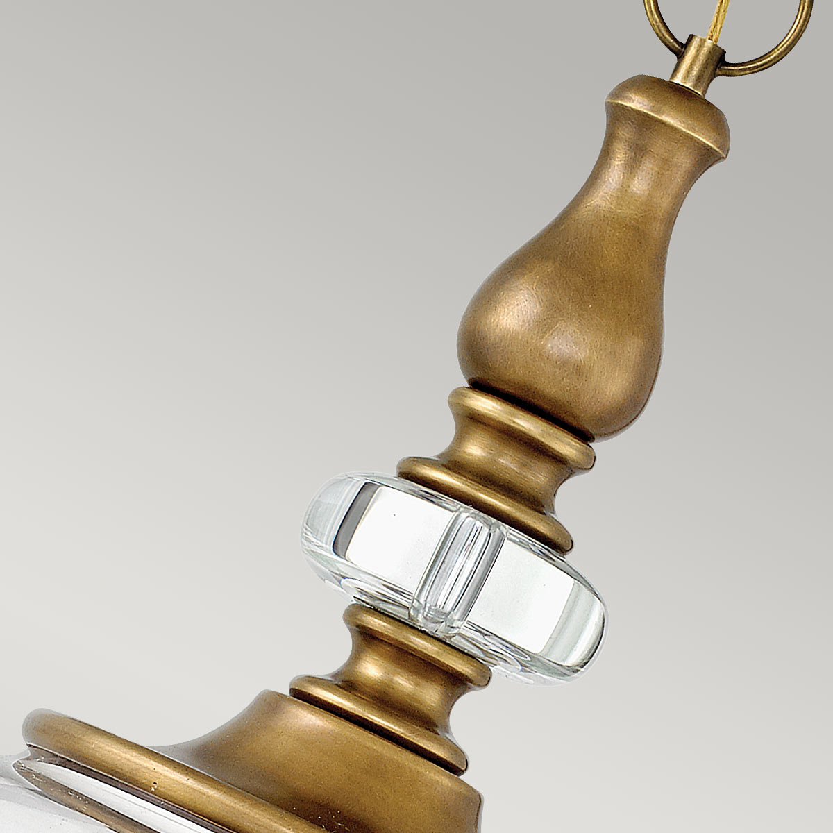Pendelleuchte Wexley (messingfarben) 5x - Elstead Lighting