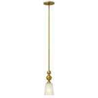 Pendelleuchte Zelda (messingfarben) 1x - Elstead Lighting