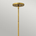 Pendelleuchte Zelda (messingfarben) 1x - Elstead Lighting