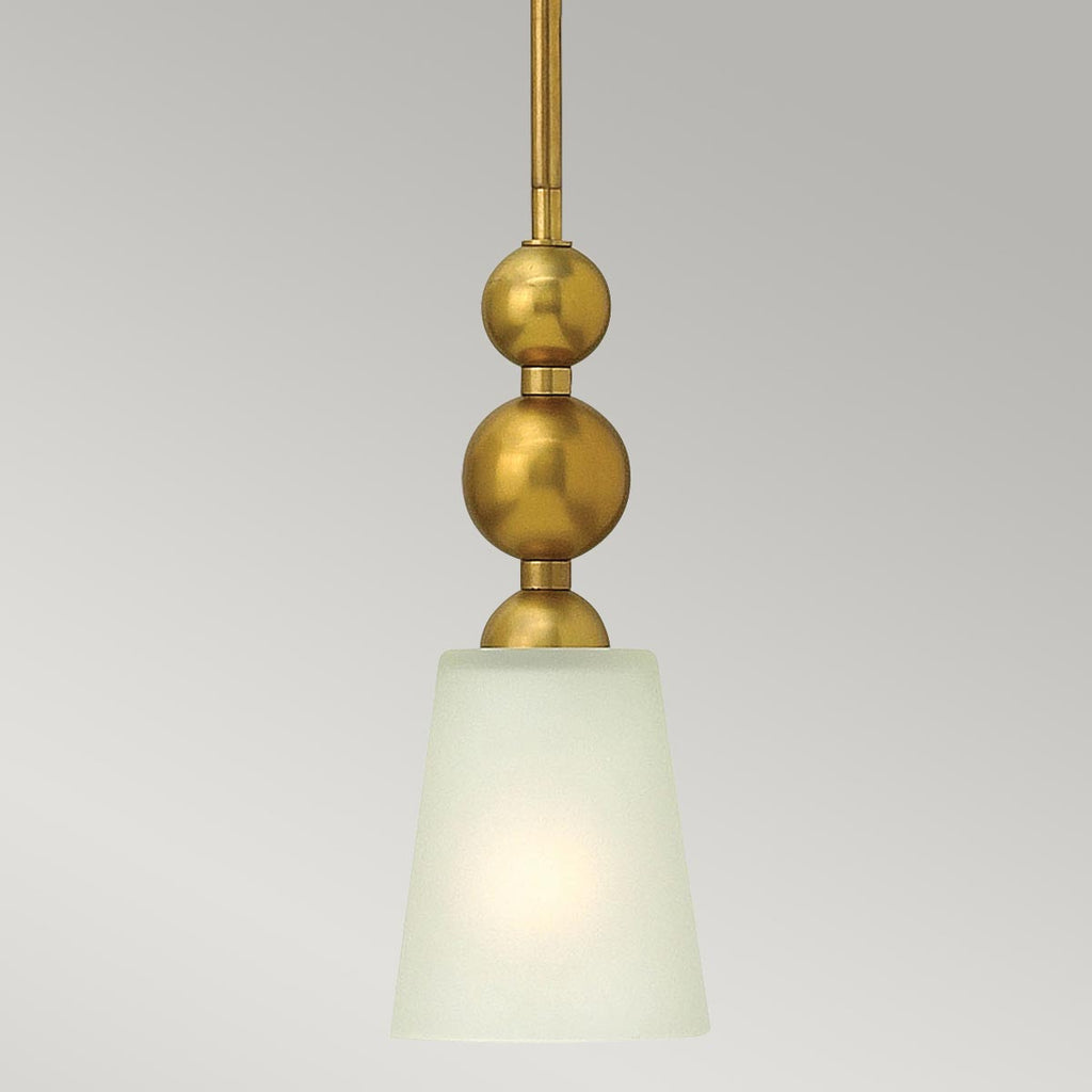 Pendelleuchte Zelda (messingfarben) 1x - Elstead Lighting