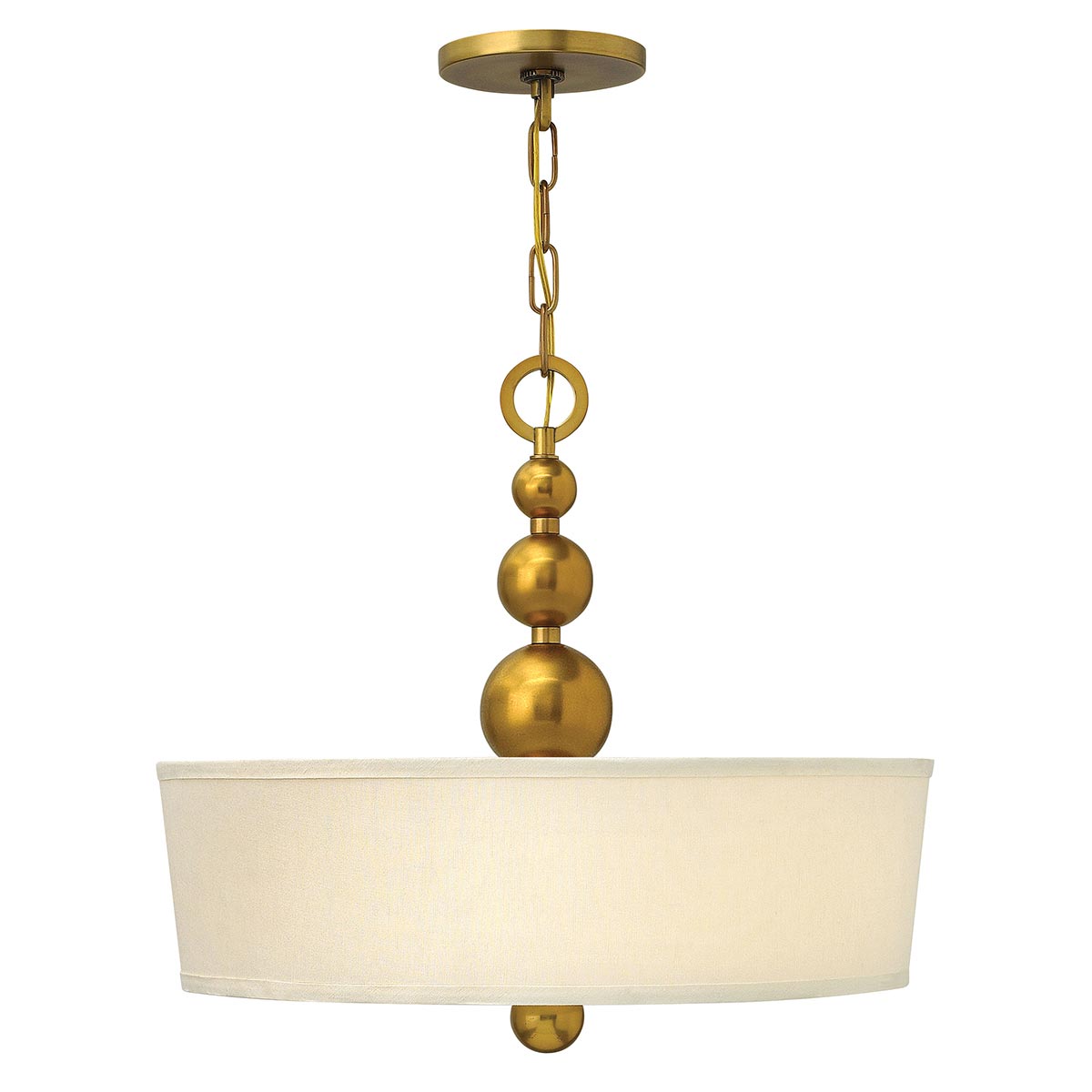 Pendelleuchte Zelda (messingfarben) 3x - Elstead Lighting