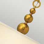 Pendelleuchte Zelda (messingfarben) 3x - Elstead Lighting