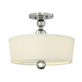 Deckenleuchte Zelda (Nickel) 3x - Elstead Lighting