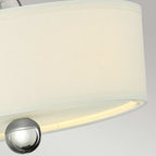 Deckenleuchte Zelda (Nickel) 3x - Elstead Lighting