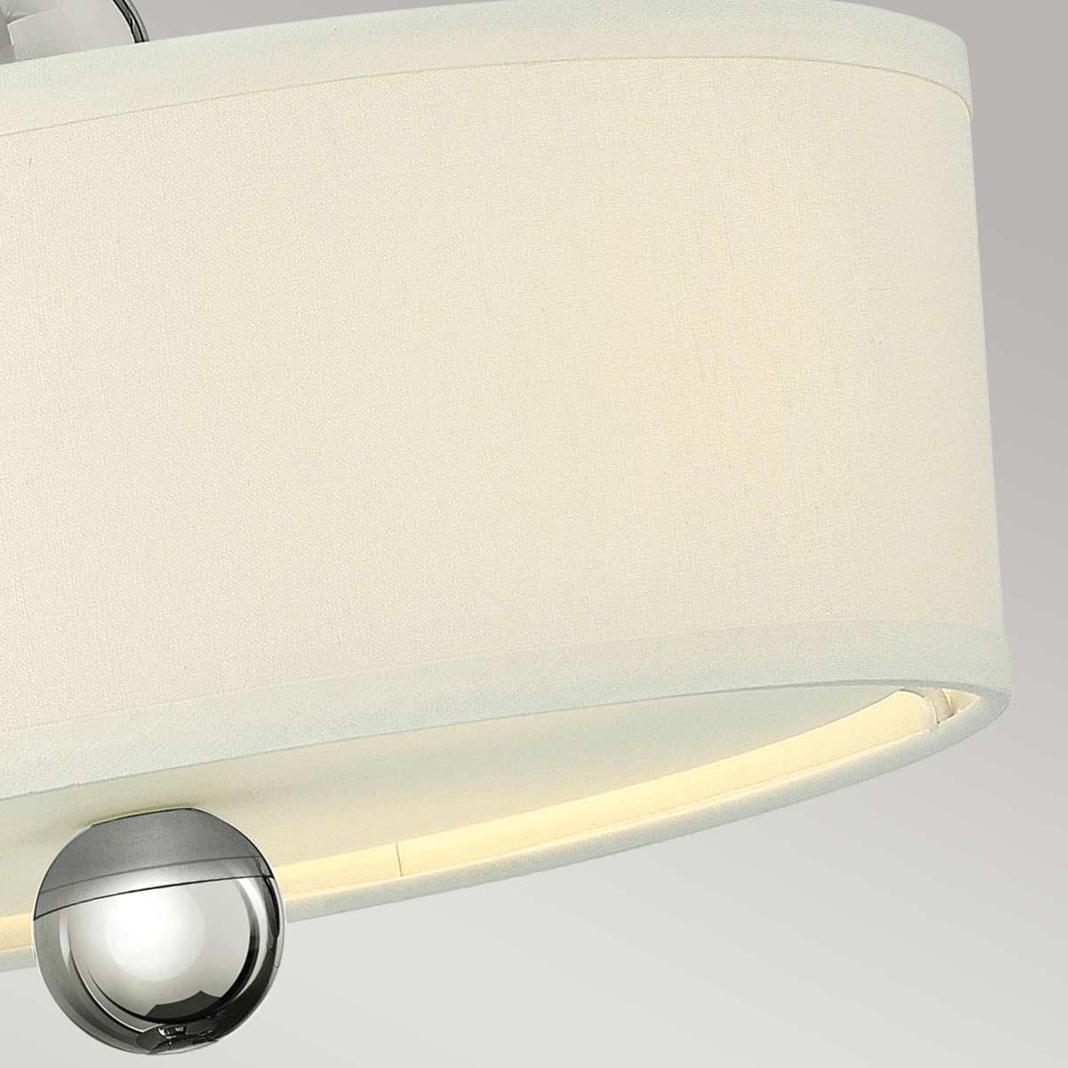 Deckenleuchte Zelda (Nickel) 3x - Elstead Lighting