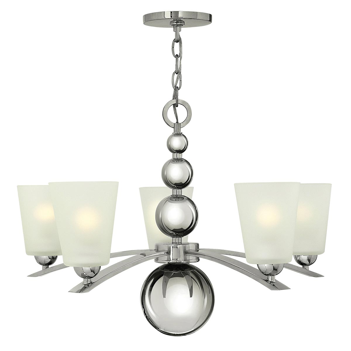 Pendelleuchte Zelda (Nickel) 5x - Elstead Lighting
