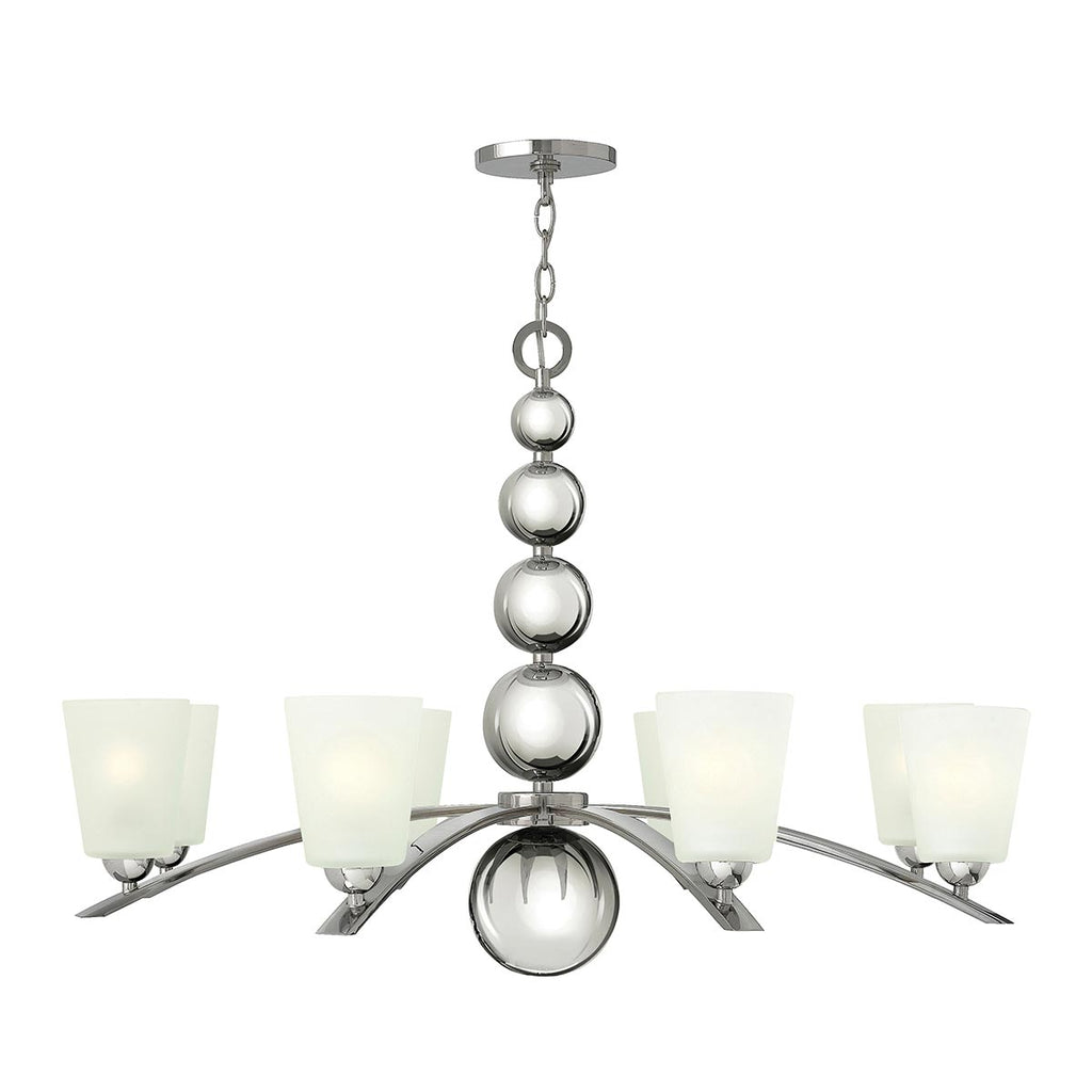 Pendelleuchte Zelda (Nickel) 8x - Elstead Lighting