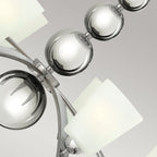Pendelleuchte Zelda (Nickel) 8x - Elstead Lighting