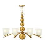 Pendelleuchte Zelda (messingfarben) 8x - Elstead Lighting