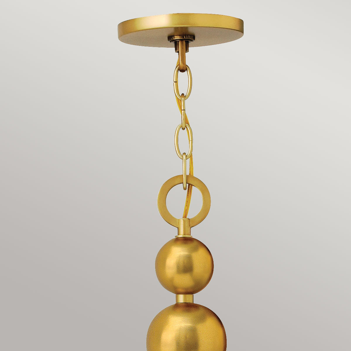 Pendelleuchte Zelda (messingfarben) 8x - Elstead Lighting