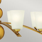 Pendelleuchte Zelda (messingfarben) 8x - Elstead Lighting