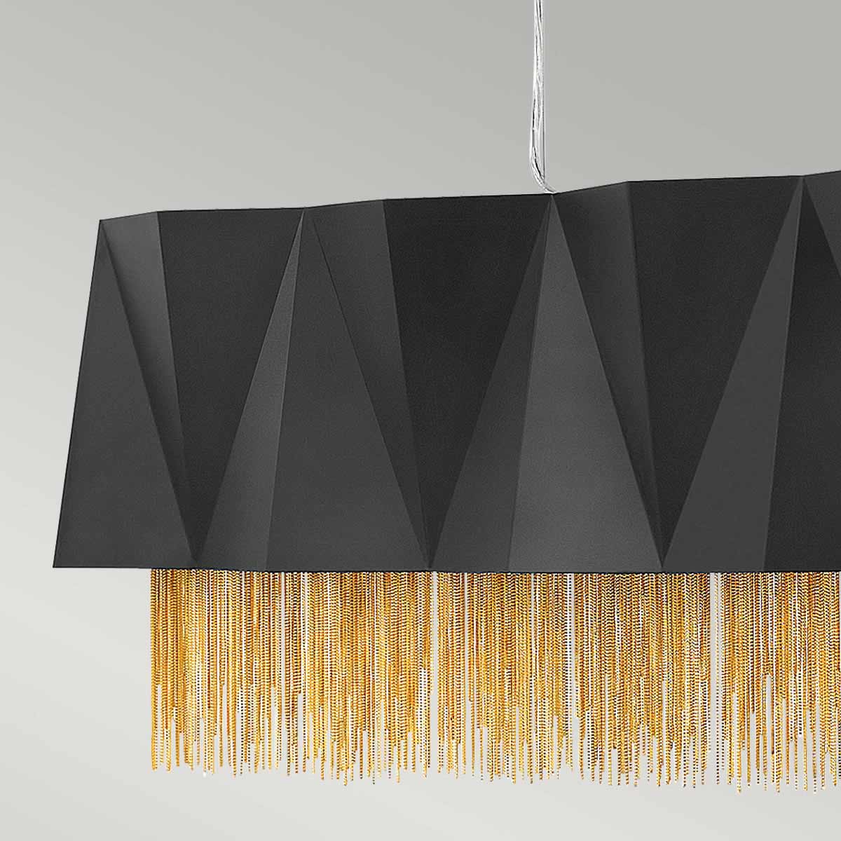 Pendelleuchte Zuma (schwarz) 6x - Elstead Lighting