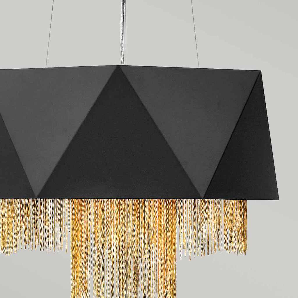 Pendelleuchte Zuma (schwarz) 6x - Elstead Lighting