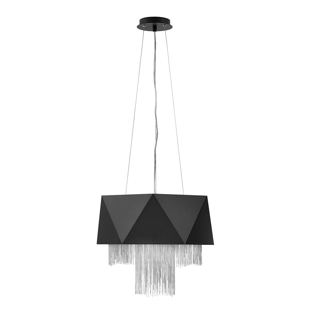 Pendelleuchte Zuma (schwarz) 6x - Elstead Lighting