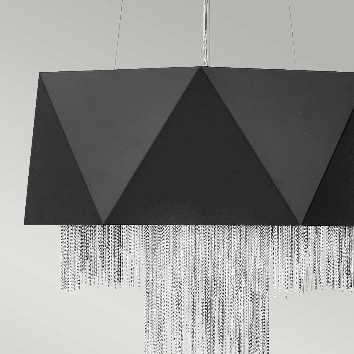 Pendelleuchte Zuma (schwarz) 6x - Elstead Lighting