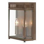 Außen-Wandleuchte Holborn (bronzefarben) 2x - Elstead Lighting