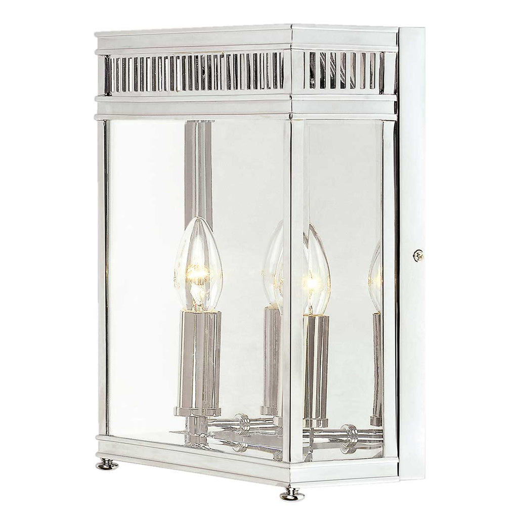 Außen-Wandleuchte Holborn (verchromt) 2x - Elstead Lighting