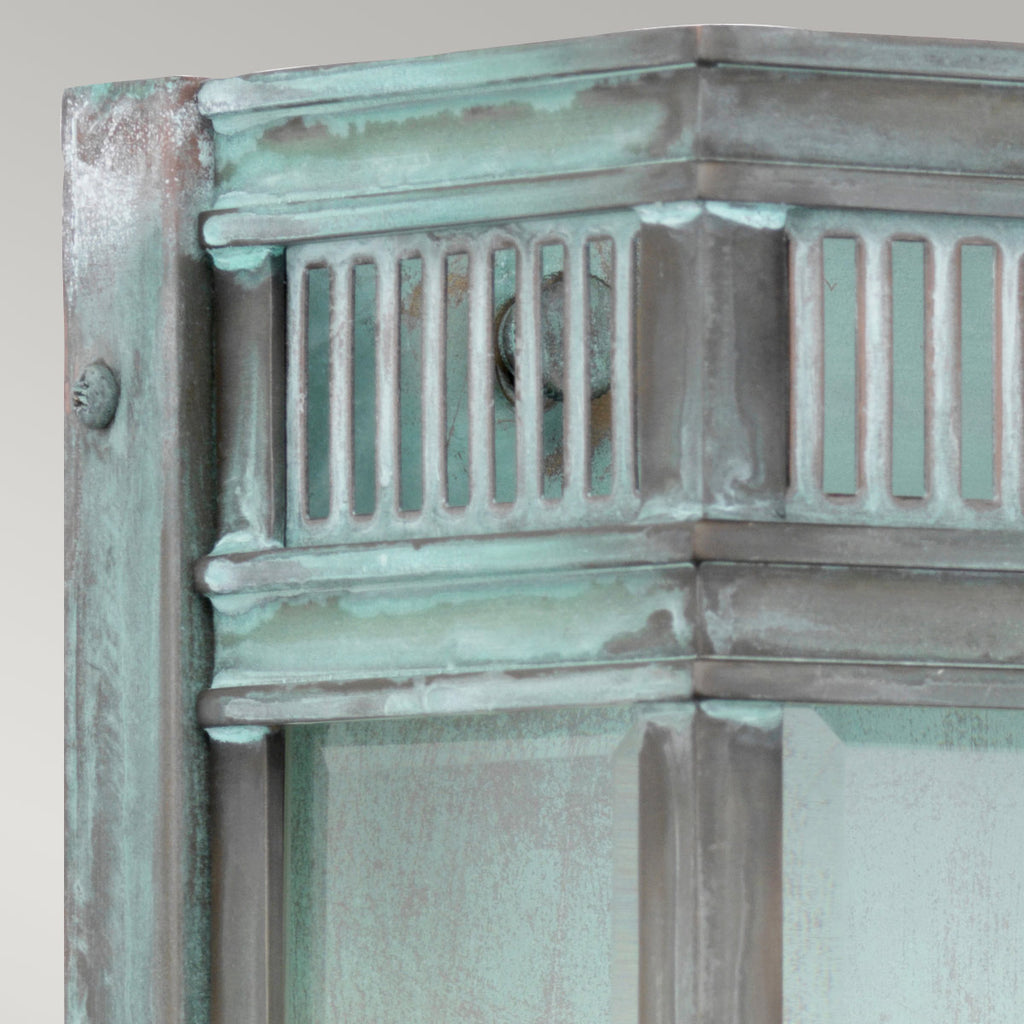 Außen-Wandleuchte Holborn (antik wirkende Grünspan-Patina auf Metall) 2x - Elstead Lighting