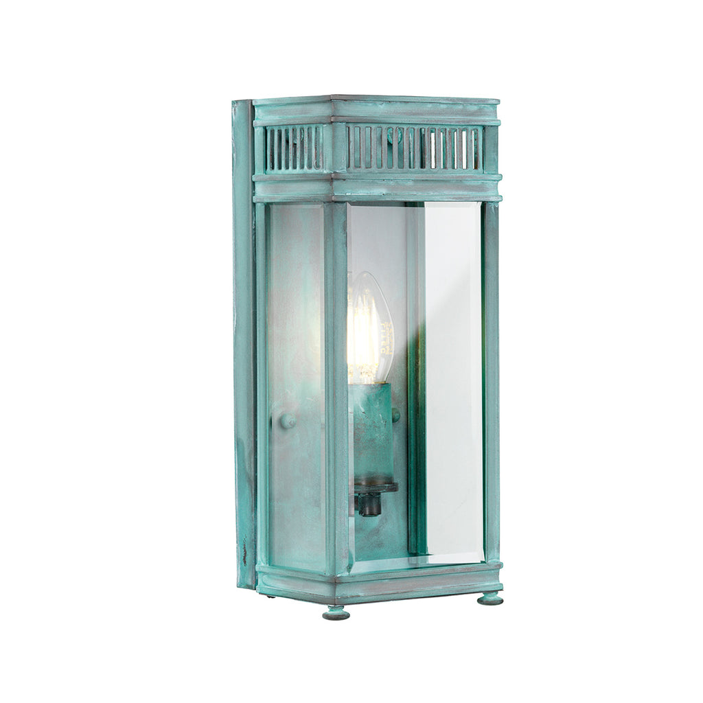 Außen-Wandleuchte Holborn (antik wirkende Grünspan-Patina auf Metall) 1x - Elstead Lighting