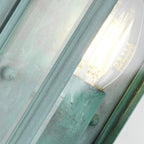 Außen-Wandleuchte Holborn (antik wirkende Grünspan-Patina auf Metall) 1x - Elstead Lighting