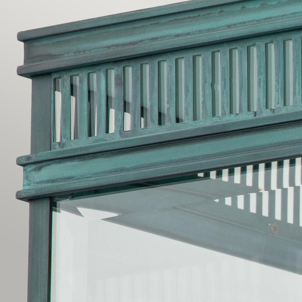 Außen-Deckenleuchte Holborn (antik wirkende Grünspan-Patina auf Metall) 2x - Elstead Lighting