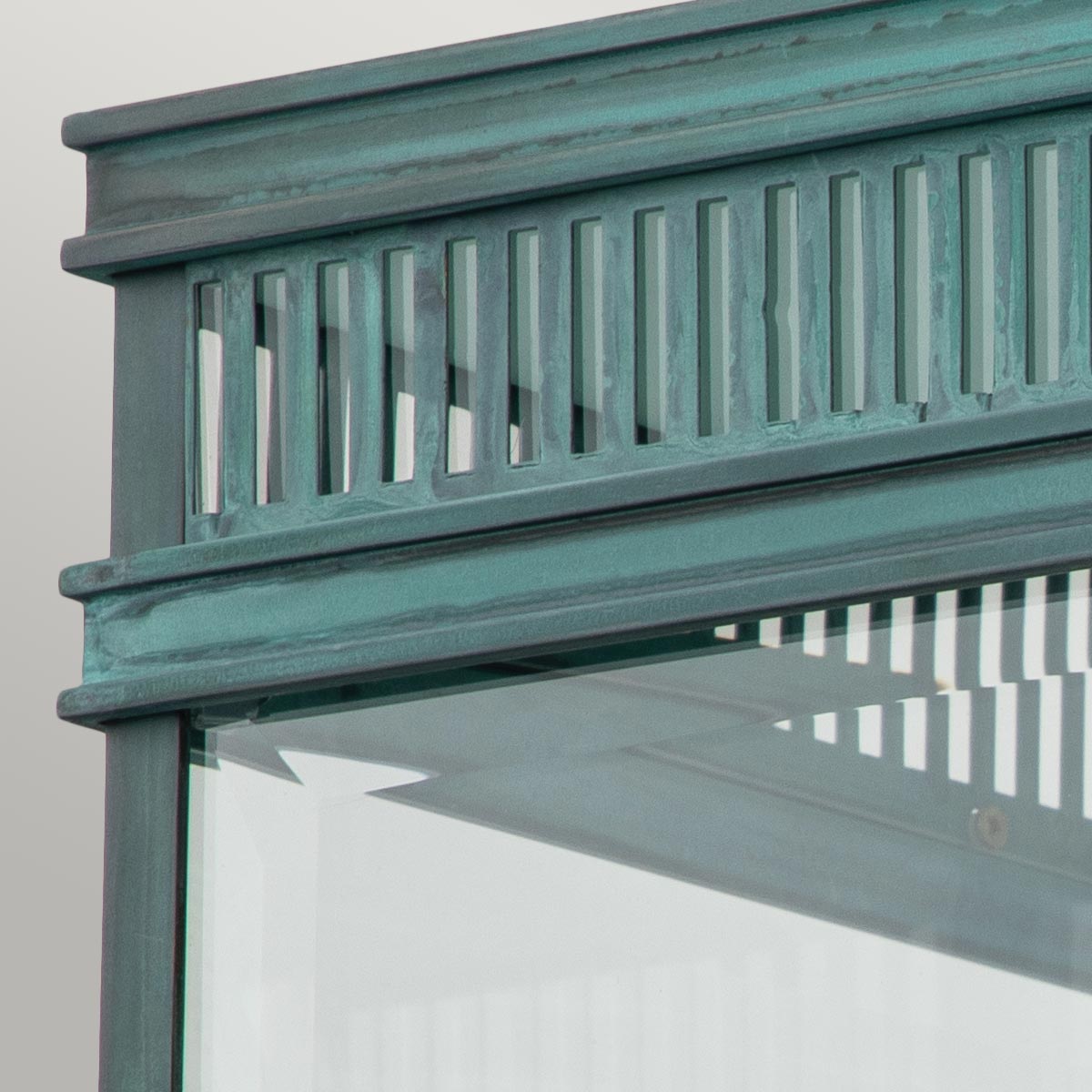 Außen-Deckenleuchte Holborn (antik wirkende Grünspan-Patina auf Metall) 2x - Elstead Lighting