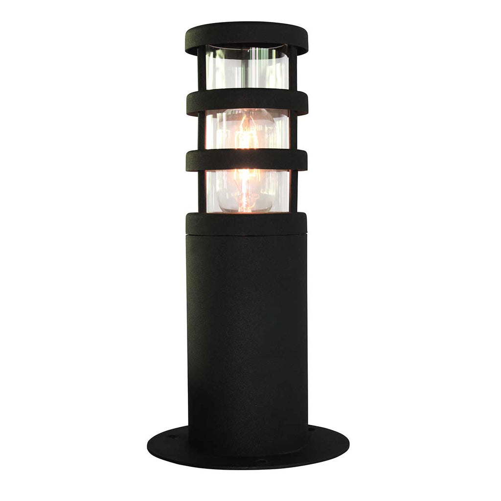 Außen-Sockelleuchte Hornbaek (schwarz) 1x - Elstead Lighting