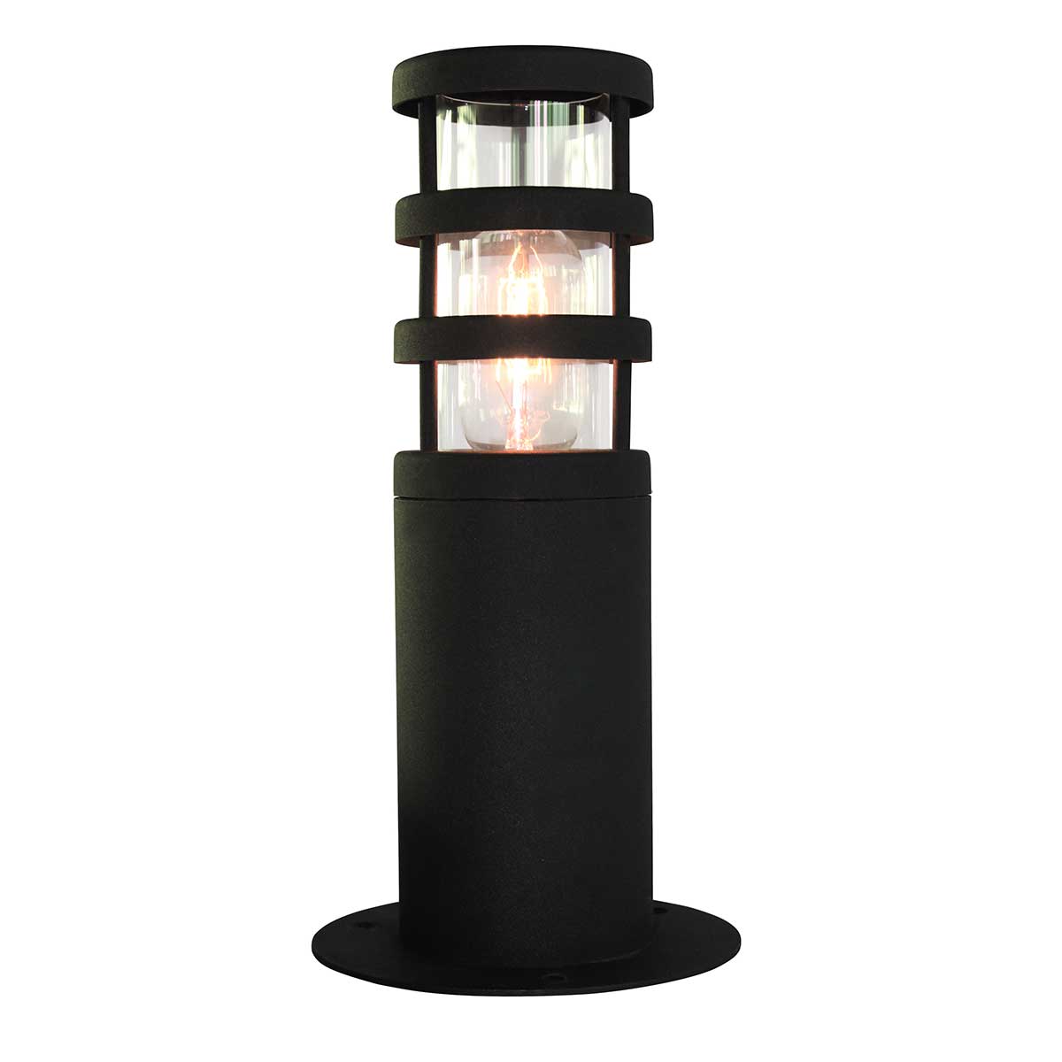 Außen-Sockelleuchte Hornbaek (schwarz) 1x - Elstead Lighting