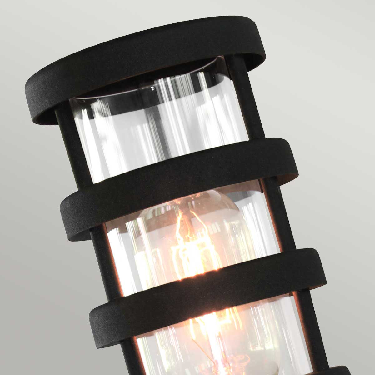 Außen-Sockelleuchte Hornbaek (schwarz) 1x - Elstead Lighting