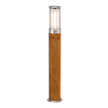 Außen-Wegeleuchte Hornsea (Teak with Stainless Steel) 1x - Elstead Lighting