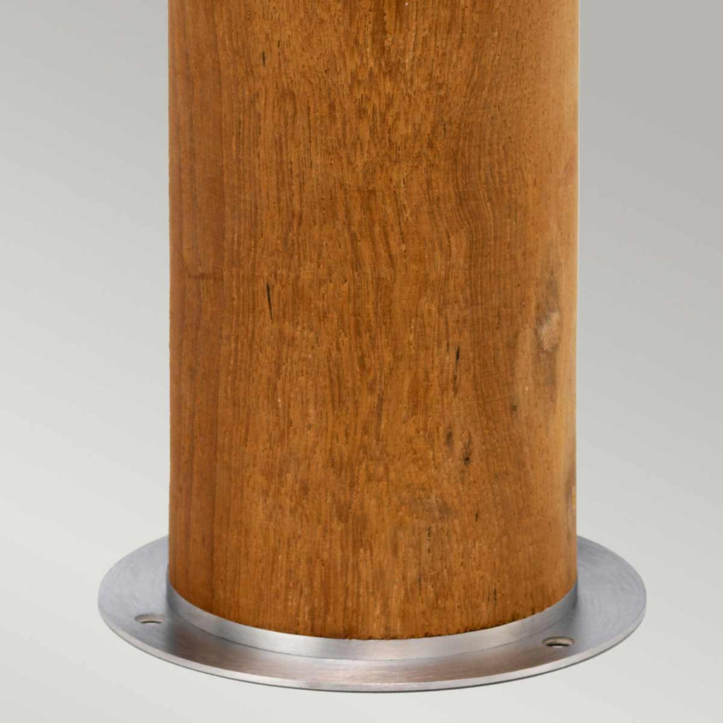 Außen-Wegeleuchte Hornsea (Teak with Stainless Steel) 1x - Elstead Lighting