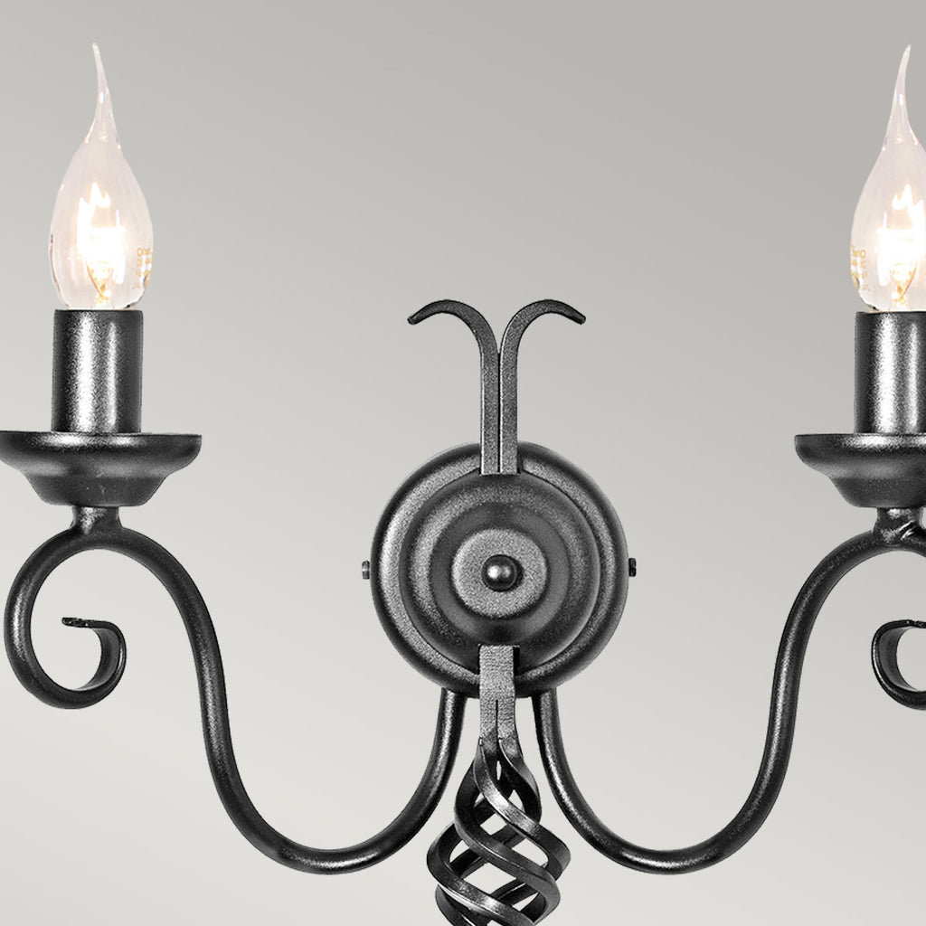 Wandleuchte Harlech (messingfarben) 2x - Elstead Lighting