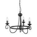 Pendelleuchte Harlech (schwarz) 3x - Elstead Lighting