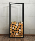 Kaminholzregal LUIS 120x40x20cm