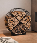 Kaminholzregal RONDO 80x25cm