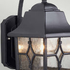 Außen-Wandleuchte Kent (schwarz) 1x - Elstead Lighting