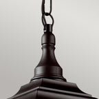 Außen-Pendelleuchte Kerry (schwarz) 1x - Elstead Lighting