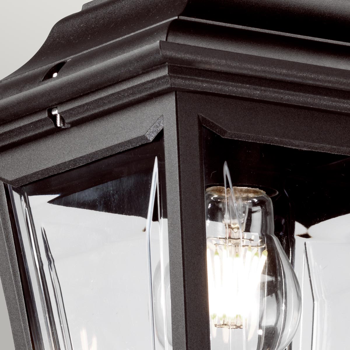 Außen-Pendelleuchte Kerry (schwarz) 1x - Elstead Lighting