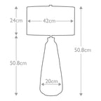 Tischleuchte Kew (goldfarben) 1x - Elstead Lighting