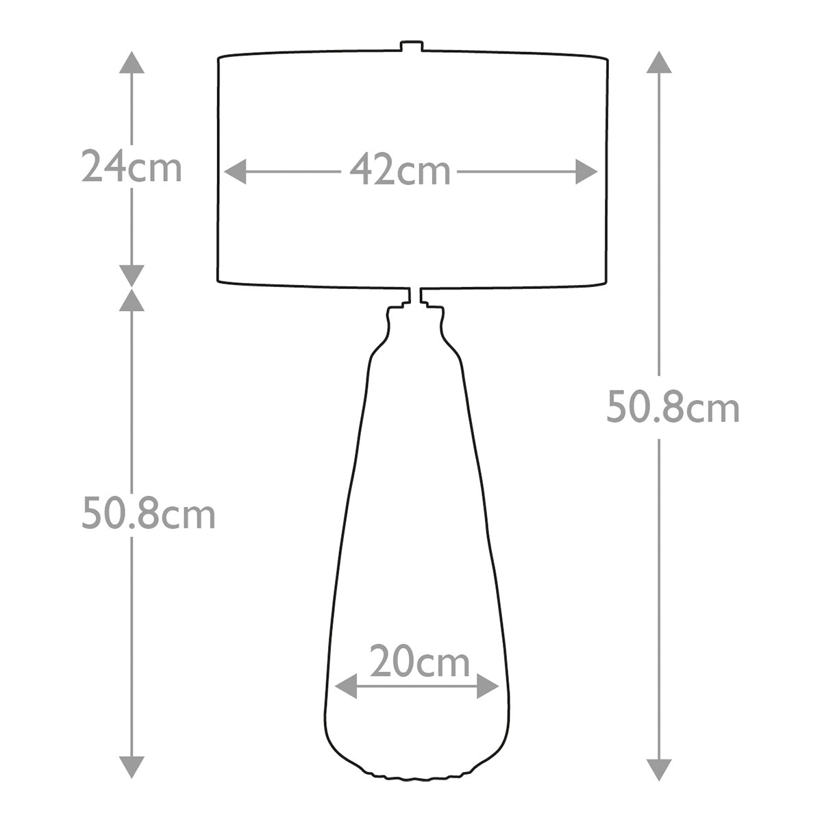 Tischleuchte Kew (goldfarben) 1x - Elstead Lighting