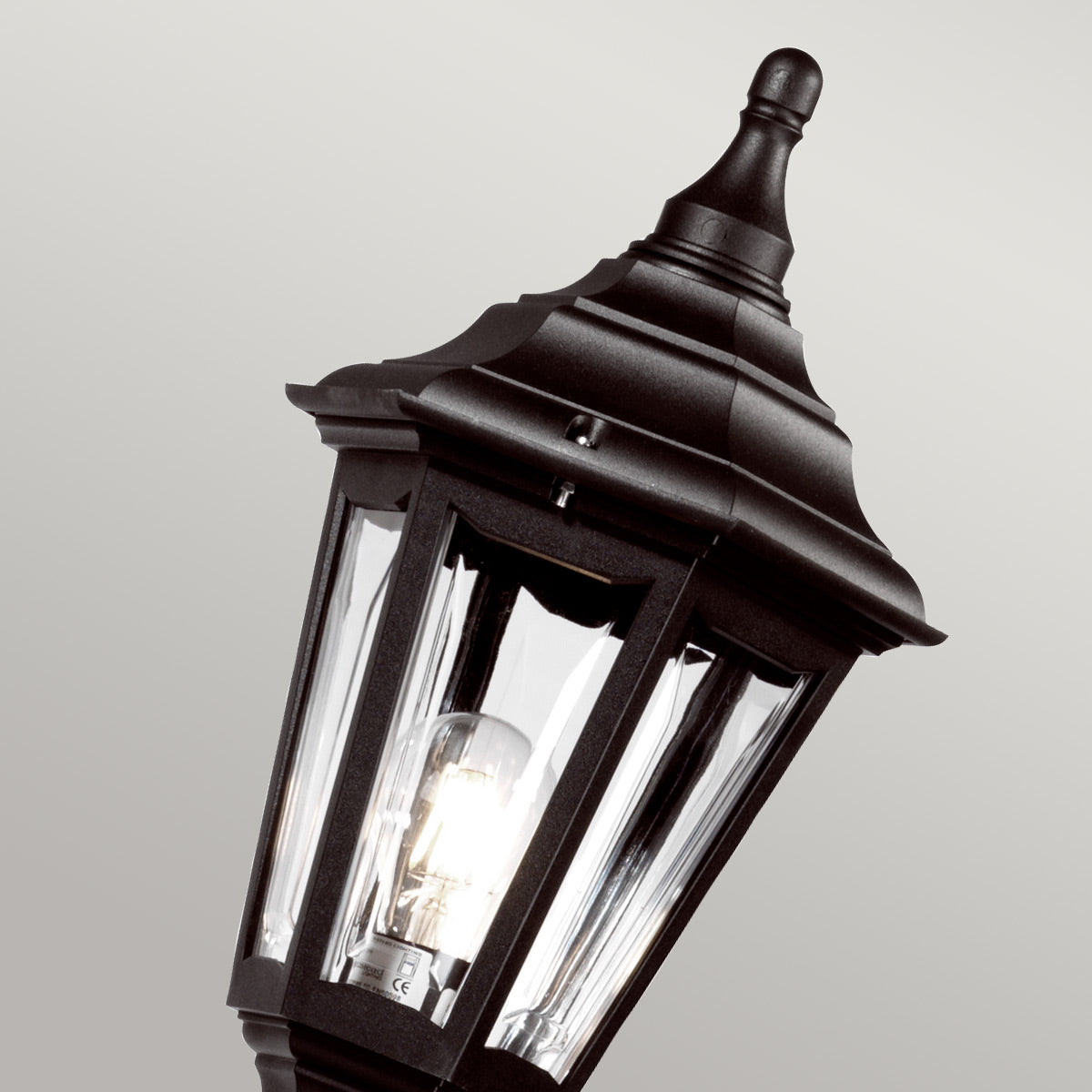 Außen-Stehleuchte Kinsale (schwarz) 1x - Elstead Lighting