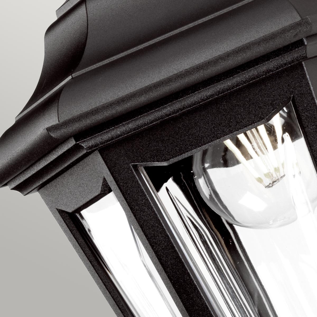Außen-Wandleuchte Kinsale (schwarz) 1x - Elstead Lighting