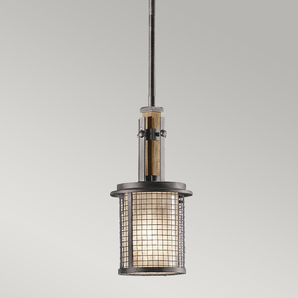 Pendelleuchte Ahrendale (Anvil Iron) 1x - Elstead Lighting