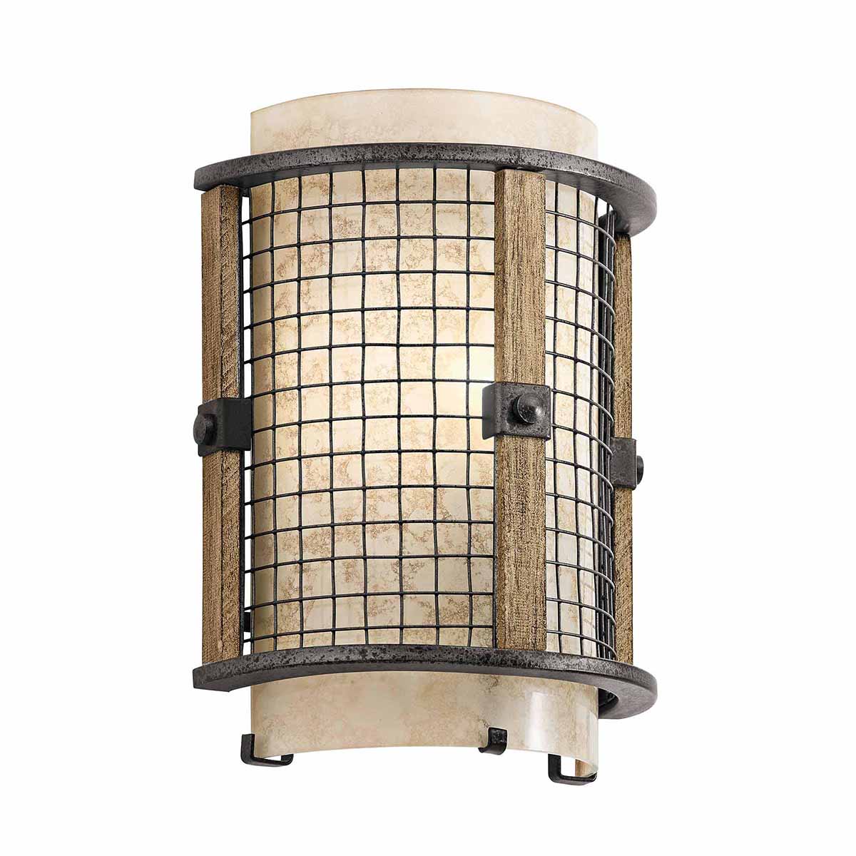 Wandleuchte Ahrendale (Classic Pewter) 1x - Elstead Lighting